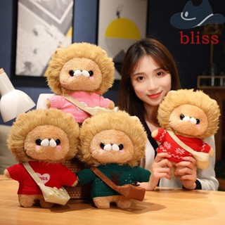 Bliss ตุ๊กตาสิงโตน่ารัก ผ้ากํามะหยี่ขนนิ่ม ของขวัญ สําหรับเด็ก