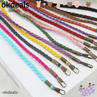 Okdeals สายคล้องกระเป๋า แบบบาง กรอบโลหะ หลากสี 120 ซม. เข้ากับทุกการแต่งกาย แฟชั่น