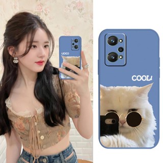 Solid color Skin feel silicone Phone Case For OPPO Realme GT Neo2 5G/GT2/Q5 Pro phone case Lens package cute Cartoon