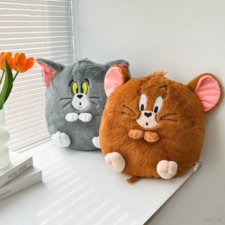 Star3 หมอนตุ๊กตานุ่ม รูปการ์ตูน Tom and Jerry ของขวัญ สําหรับตกแต่งบ้าน โซฟา