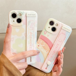 เคสโทรศัพท์มือถือ ซิลิโคนนิ่ม พร้อมสายรัดข้อมือ สําหรับ Samsung Galaxy S20 S21 FE S22 S23 Ultra Plus