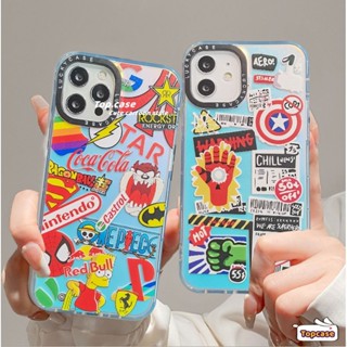 เคสโทรศัพท์มือถือแบบนิ่ม ใส ลายเลเซอร์มาร์เวล สองด้าน สําหรับ IPhone14 13 12 11 Pro Max 8 7 6 6s Plus X Xr Xs Max SE 2020