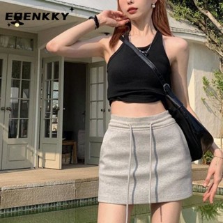 EOENKKY  กระโปรง กระโปรงยีนส์ กระโปรงกางเกง 2023 NEW Style 072822 Korean Style สบาย Unique ins A23M0AQ 36Z230909