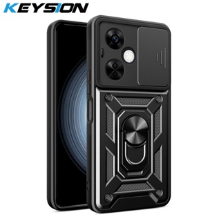 Keysion เคสโทรศัพท์มือถือ กันกระแทก พร้อมแหวนขาตั้ง สําหรับ OnePlus Nord CE 3 Lite 5G 1+ Nord N30 5G