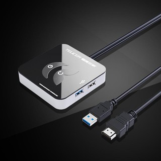 สวิตช์เปิด ปิด USB3.0 2.0 PC 5Gbps อุปกรณ์เสริมแชสซีเดสก์ท็อป [Yotome.th]