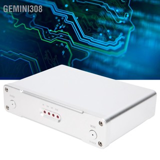 Gemini308 DAC ถอดรหัสไฟเบอร์ออปติก Coaxial USB Bluetooth 5.0 ES9038 Q2M EU Plug 100-240VAC