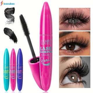 Ushas Makeup Neutral Mascara Thick Long Curly 4d Waterproof Liquid Fiber ICECUBES