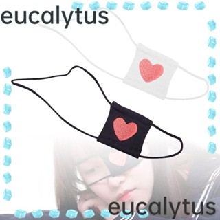 Eucalytus1 แผ่นปิดตา รูปหัวใจ อนิเมะคอสเพลย์ ฮาโลวีน DIY