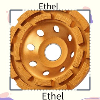 Ethel1 ล้อเจียรเพชรคอนกรีต สีทอง 11.5 ซม. 4.53 นิ้ว สําหรับตัดเพชร ติดผนัง