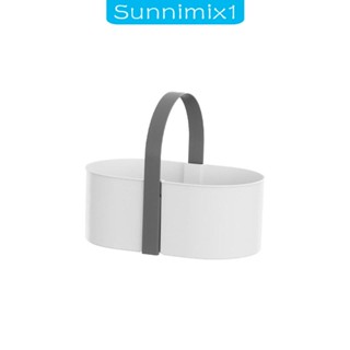 [Sunnimix1] กล่องเก็บเครื่องสําอาง โลชั่น และแปรง สําหรับห้องน้ํา