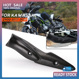 &lt;lementree&gt; ฝาครอบป้องกันความร้อน คาร์บอนไฟเบอร์ สําหรับ Kawasaki Z900 2017-2019