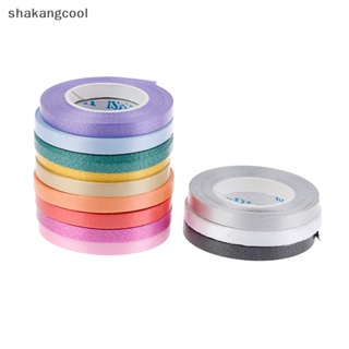 Shakangcool ริบบิ้นผ้าไหม ลายลูกโป่ง สําหรับตกแต่งปาร์ตี้วันเกิด งานแต่งงาน 10 เมตร ต่อม้วน SGL