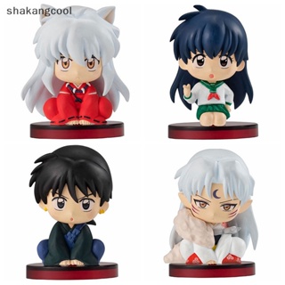 Shakangcool ฟิกเกอร์อนิเมะ Inuyasha Higurashi Kagome Miroku Sesshomaru Q Version ของเล่นสําหรับเด็ก 1 ชิ้น SGL