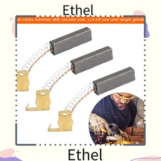 Ethel1 แปรงคาร์บอน ขนาด 6*10*32 มม. สําหรับเครื่องดูดฝุ่นสุญญากาศ QW12T-608 4 ชิ้น