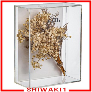 [Shiwaki1] กล่องดอกไม้แห้ง 3D น้ําหนักเบา สําหรับตกแต่งบ้าน ร้านอาหาร