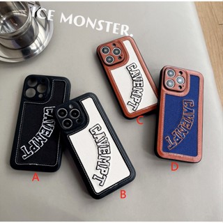 พร้อมส่ง ใหม่ เคสโทรศัพท์มือถือ ผ้าแคนวาส แฟชั่น สําหรับ iphone 14 13 12 14promax GG Co-Branded 13 13pro 13promax 12 11 promax