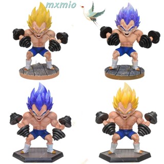 Mxmio ฟิกเกอร์ Vegeta Fitness Figure Vegeta DBZ รูปปั้นอนิเมะ Son Gohan Trunks Majin Buu ของเล่นสะสม สําหรับเด็ก