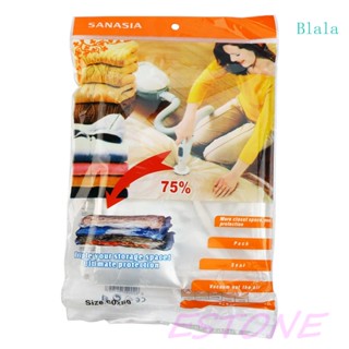 Blala ถุงซีลสูญญากาศ ประหยัดพื้นที่ สําหรับจัดเก็บของ