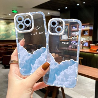 ตัวป้องกันเลนส์ Nice Day ซิลิโคนเคสโทรศัพท์สำหรับ IPhone 11 12 13 14 Pro Max 7 8 Plus XS Max XS SE 2020 ฝาครอบป้องกัน