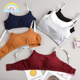 June Bralette เสื้อโยคะ ออกกําลังกาย ผ้าฝ้าย แฟชั่น เซ็กซี่