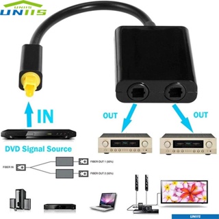 Uniis สายเคเบิลเสียง ออปติคอลไฟเบอร์ เครื่องเล่น DVD ดิจิทัล TV