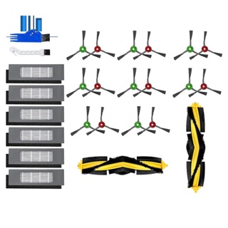 อะไหล่ไส้กรอง แปรงหลัก แปรงด้านข้าง แบบเปลี่ยน สําหรับ Ecovacs Deebot T8 T8 AIVI T8 Max 920 950 T5 N7 N8 Pro N8+ N8 Pro Plus