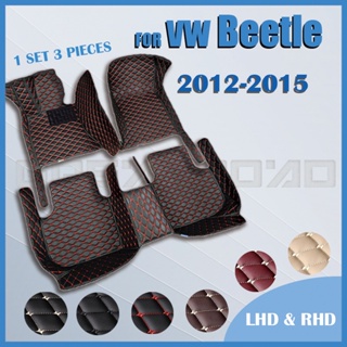 Rhd พรมปูพื้นรถยนต์ แบบนิ่ม สําหรับ Volkswagen Beetle 2012 2013 2014 2015