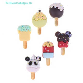 Trillioncatalpa ไอศกรีมจิ๋ว 1/12 1/6 สําหรับตกแต่งบ้านตุ๊กตา 5 ชิ้น