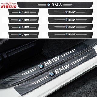 BMW สติกเกอร์​กันรอยชายบันไดติดรถ กันรอยบันไดรถ กันรอยขีดข่วน​ สำหรับ BMW G20 F10 E46 F30 E39 G30 E60 E90 X1 E84 645ci E63 E36 E30 X3 F25 X3 G01 X1 F48 F32 F34 E92 G22 F44 IX3 I4 IX Car Threshold stickers to prevent trampling