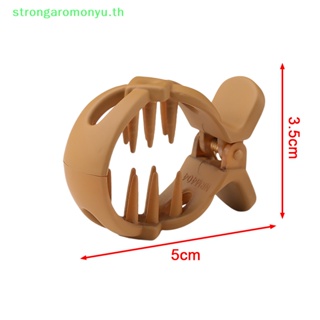 Strongaromonyu กิ๊บติดผมหางม้า เรียบง่าย เครื่องประดับ สําหรับผู้หญิง TH