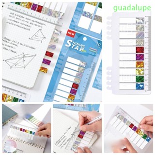 Guadalupe สติกเกอร์ ที่คั่นหนังสือ มาร์กเกอร์ เลเซอร์ อเนกประสงค์ เครื่องเขียน