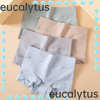 Eucalytus1 กางเกงชั้นใน ผ้าฝ้าย ระบายอากาศ เซ็กซี่ แฟชั่นสําหรับผู้หญิง