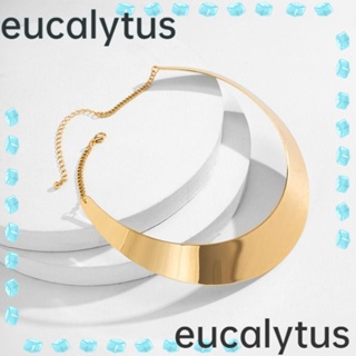 Eucalytus1 สร้อยคอโชคเกอร์ ลวดแรงบิด สไตล์พังก์