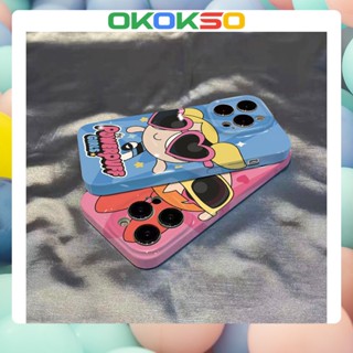 [OKOKSO] ใหม่ เคสโทรศัพท์มือถือคู่รัก กันหล่น ลายการ์ตูนตํารวจตัวน้อย สําหรับ OPPO Reno9 Reno8 Reno7pro reno6 7z 5 R17 A9 2020 4Z 5G F11 A31 A15 A3S A77