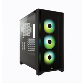 ATX CASE (NP) CORSAIR ICUE 4000X RGB TG (BLACK)