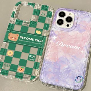 คู่เคสโทรศัพท์โปร่งใสสำหรับ Iphone 11 XR 7Plus 12 13 14 Pro Max 8 Plus X XS ความฝันสีม่วง ล้างเปลือกกันกระแทกแบบอ่อน