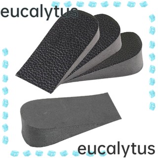 Eucalytus1 แผ่นเสริมส้นเท้า มองไม่เห็น ใส่สบาย สําหรับผู้ชาย และผู้หญิง