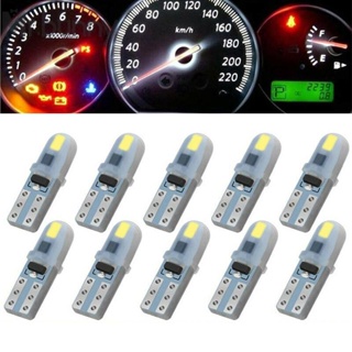 ไฟ LED 18 มม. 6000K แดชบอร์ด กันฝุ่น T5 3014 SMD เครื่องดนตรี