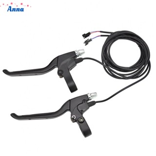 【Anna】Brake Lever  Electric Bicycle Power Cut Off Braking Handlebar Puller for-Ebike