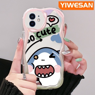 เคสโทรศัพท์มือถือ ซิลิกาใส แบบนิ่ม ลายฉลาม กันกระแทก สําหรับ iPhone 12 12 Pro 12 Mini 12 Pro Max