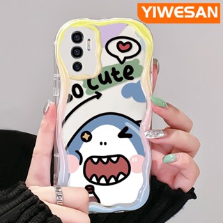 เคสโทรศัพท์มือถือ ซิลิกาใส แบบนิ่ม ลายฉลาม กันกระแทก สําหรับ VIVO V23E 4G V23E 5G V23 Pro V23i 5G S12 5G Y75