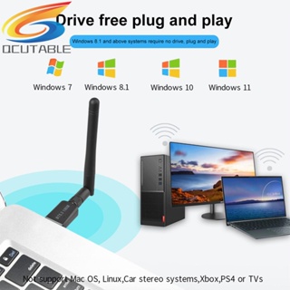 [Qcutable.th] อะแดปเตอร์รับส่งสัญญาณเสียง USB บลูทูธ 5.3 ระยะไกล 100 เมตร