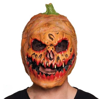 Crazy Scary Pumpkin Halloween Horror Costume Props Huanted House Decoration