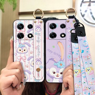 Fashion Design Shockproof Phone Case For infinix Note30 Pro/X678B Cartoon Soft case Durable Anti-knock Wristband