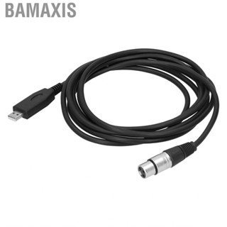 Bamaxis Microphone Connector Cable  High Quality Shielded Wire for Female