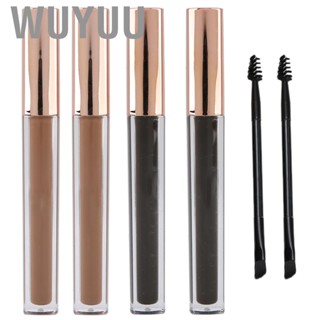 Wuyuu Eyebrow Dye  Anti‑smudge Portable Tint Gel for Women People with natural black Girls brown hair