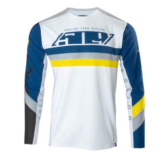 เสื้อกีฬาแขนสั้น ลายทีมแข่งรถวิบาก Enduro Moto MX Downhill สําหรับผู้ชาย 2023