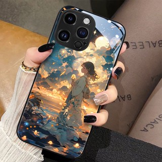 Dmy เคสโทรศัพท์มือถือกระจกนิรภัย สําหรับ iphone 14 pro max 12 mini 11 13 pro max XS max X XR 7 plus 8 6 6s plus