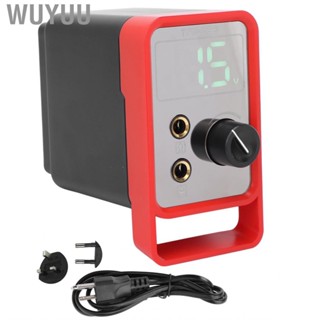 Wuyuu Tattoo  Display Power Supply Screen Dual Mode Green Light for tattoo machine