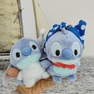 Kawaii Lilo &amp; Stitch Angel Stuffed Toy Summer Dream Series พวงกุญแจตุ๊กตา ขนาดใหญ่